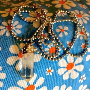 Genuine Crystal Quartz Necklace